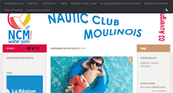 Desktop Screenshot of ncmwaterpolo.fr